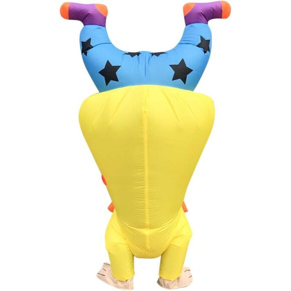 Inflatable Clown Costume Fancy Dress Funny Costume for Halloween Party Costume - Picture 3 of 8